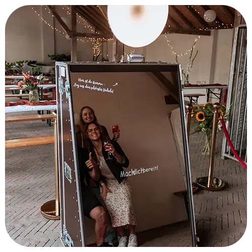 Wie sieht eine Fotobox aus